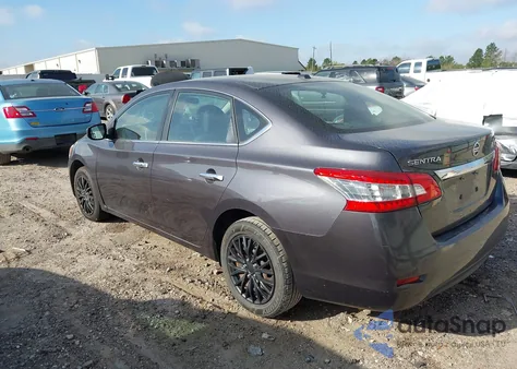 2015 Nissan Sentra Fe+ S/S/Sl/Sr/Sv from USA, damaged, VIN 3N1AB7AP2FL659828